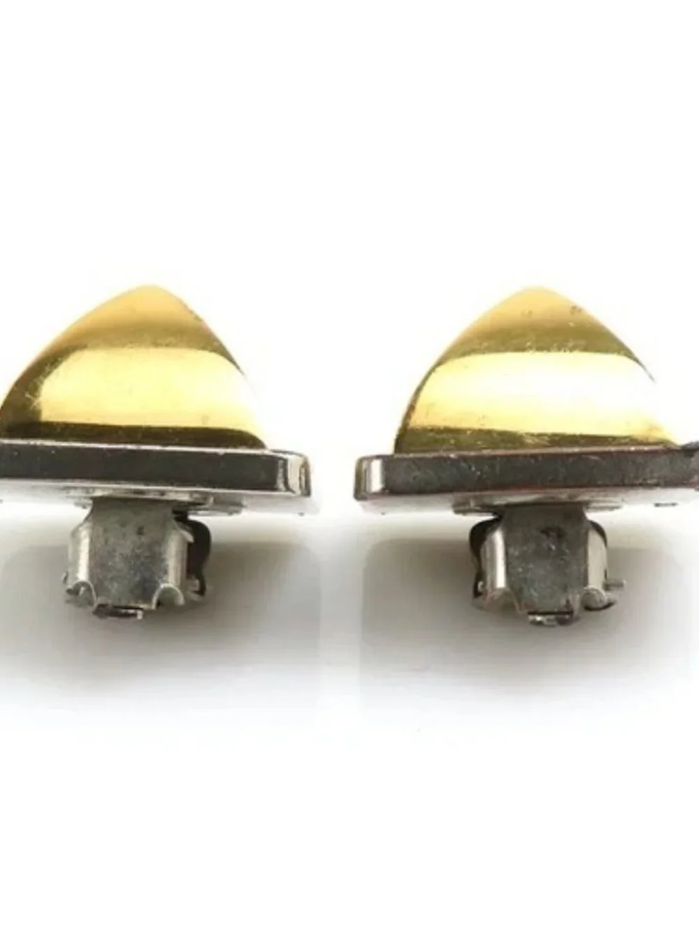 Auth HERMES Earrings Gold/Silver Metal - h32028a - Picture 7 of 15